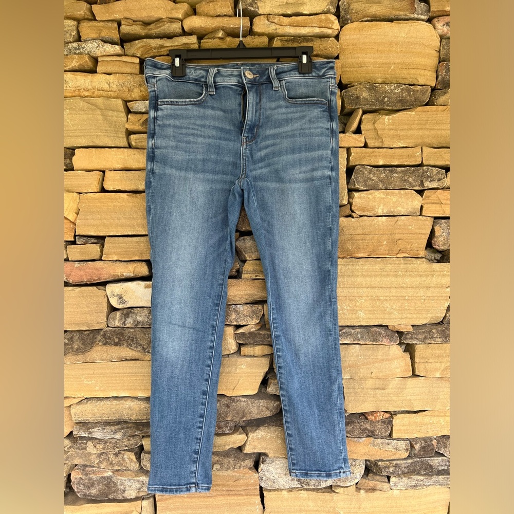 American Eagle next level stretch cropped jeggings size 10 regular